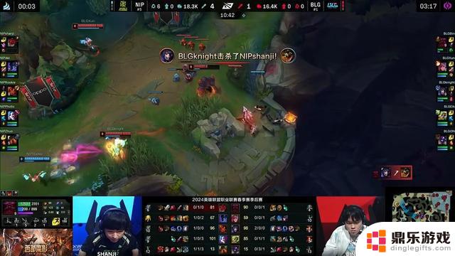 LPL季后赛：Knight狐狸全能表现！BLG 3-1 NIP取胜！