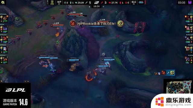 LPL季后赛：Knight狐狸全能表现！BLG 3-1 NIP取胜！