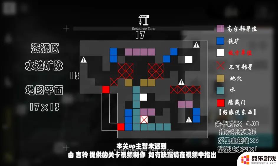 明日方舟生息演算资源点